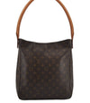 Authentic Louis Vuitton Monogram Looping GM Shoulder Bag M51145 LV 3011J