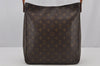Authentic Louis Vuitton Monogram Looping GM Shoulder Bag M51145 LV 3011J