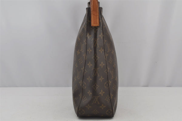 Authentic Louis Vuitton Monogram Looping GM Shoulder Bag M51145 LV 3011J