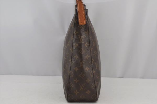 Authentic Louis Vuitton Monogram Looping GM Shoulder Bag M51145 LV 3011J