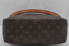 Authentic Louis Vuitton Monogram Looping GM Shoulder Bag M51145 LV 3011J