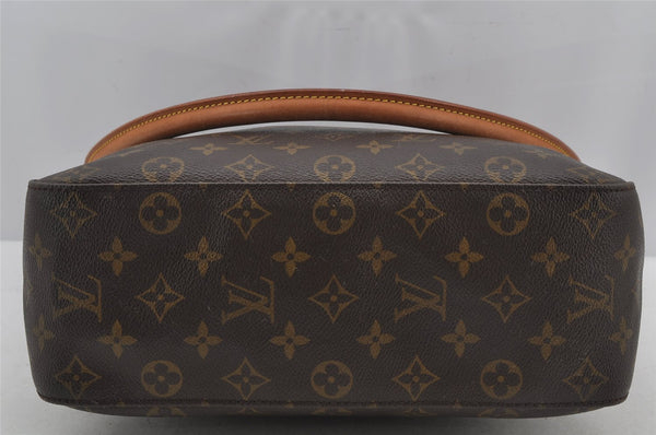 Authentic Louis Vuitton Monogram Looping GM Shoulder Bag M51145 LV 3011J
