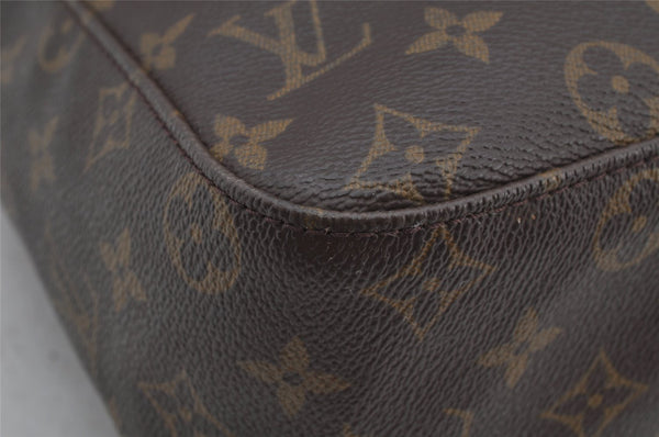 Authentic Louis Vuitton Monogram Looping GM Shoulder Bag M51145 LV 3011J