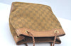 Authentic GUCCI Vintage Shoulder Tote Bag GG Canvas Leather 109143 Brown 3012J