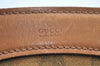 Authentic GUCCI Vintage Shoulder Tote Bag GG Canvas Leather 109143 Brown 3012J