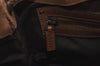 Authentic GUCCI Vintage Shoulder Tote Bag GG Canvas Leather 109143 Brown 3012J