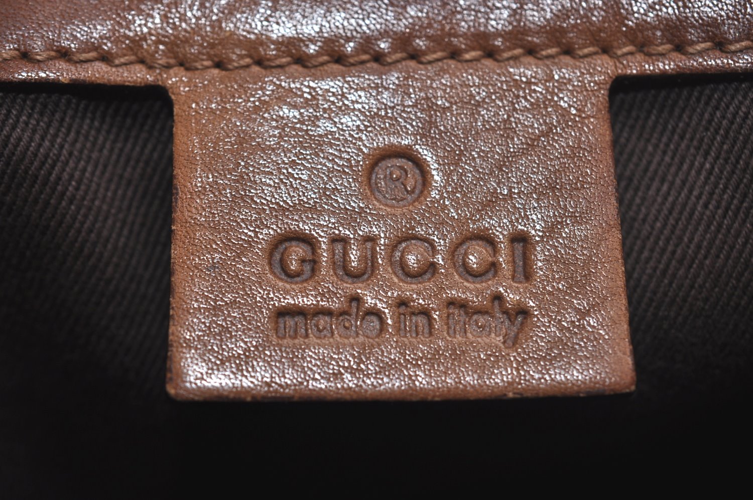 Authentic GUCCI Vintage Shoulder Tote Bag GG Canvas Leather 109143 Brown 3012J