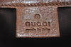 Authentic GUCCI Vintage Shoulder Tote Bag GG Canvas Leather 109143 Brown 3012J