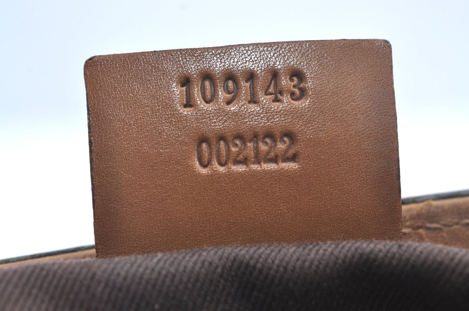 Authentic GUCCI Vintage Shoulder Tote Bag GG Canvas Leather 109143 Brown 3012J