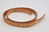 Authentic Louis Vuitton Leather Shoulder Strap For Bucket GM 31.9" Beige 3013I