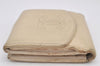 Authentic CHANEL Caviar Skin CC Logo Bifold Wallet Purse Cream White 3013K