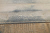 Authentic CHANEL Caviar Skin CC Logo Bifold Wallet Purse Cream White 3013K