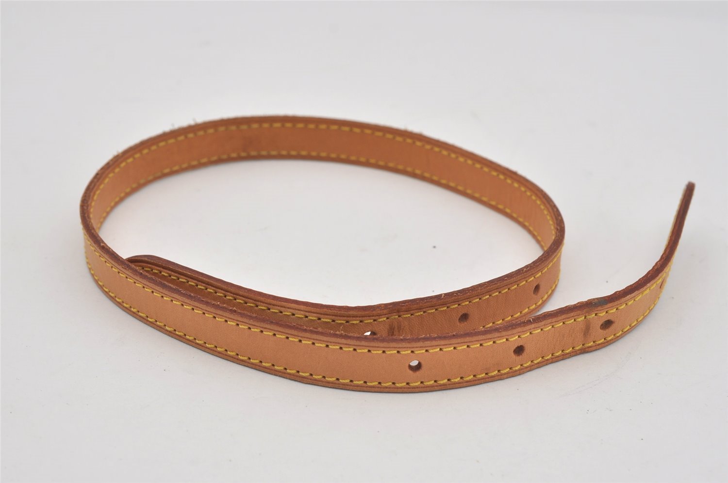 Authentic Louis Vuitton Leather Shoulder Strap For Bucket PM 27.6