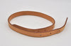 Authentic Louis Vuitton Leather Shoulder Strap For Bucket PM 27.6" Beige 3014I