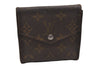 Authentic Louis Vuitton Monogram Porte Monnaie Billets Wallet M61660 Junk 3015J