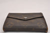 Authentic Louis Vuitton Monogram Porte Monnaie Billets Wallet M61660 Junk 3015J