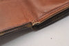 Authentic Louis Vuitton Monogram Porte Monnaie Billets Wallet M61660 Junk 3015J