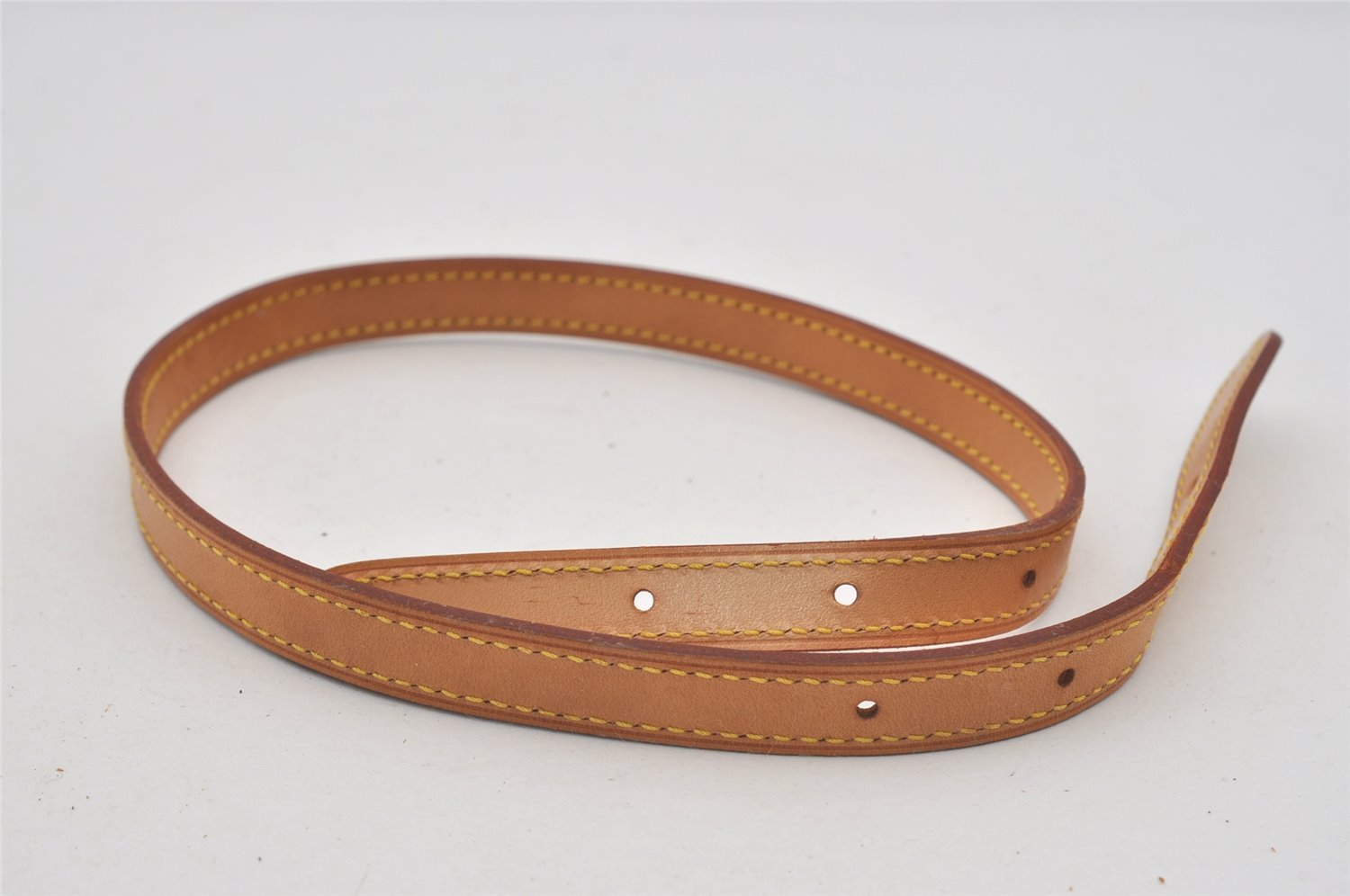 Authentic Louis Vuitton Leather Shoulder Strap For Bucket PM 27.6