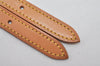 Authentic Louis Vuitton Leather Shoulder Strap For Bucket PM 27.6" Beige 3016I