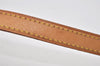 Authentic Louis Vuitton Leather Shoulder Strap For Bucket PM 27.6" Beige 3016I