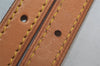 Authentic Louis Vuitton Leather Shoulder Strap For Bucket PM 27.6" Beige 3016I