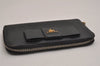 Authentic PRADA SAFFIANO FIOCCO Ribbon Leather Long Wallet 1M0506 Black 3017J