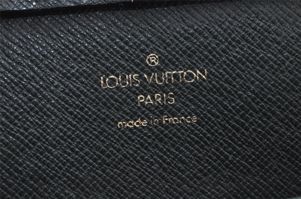 Authentic Louis Vuitton Taiga Baikal Clutch Bag Green M30184 LV 3017K