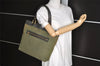 Authentic Louis Vuitton Monogram Mini Lucille GM Tote Bag M92681 Green LV 3018I