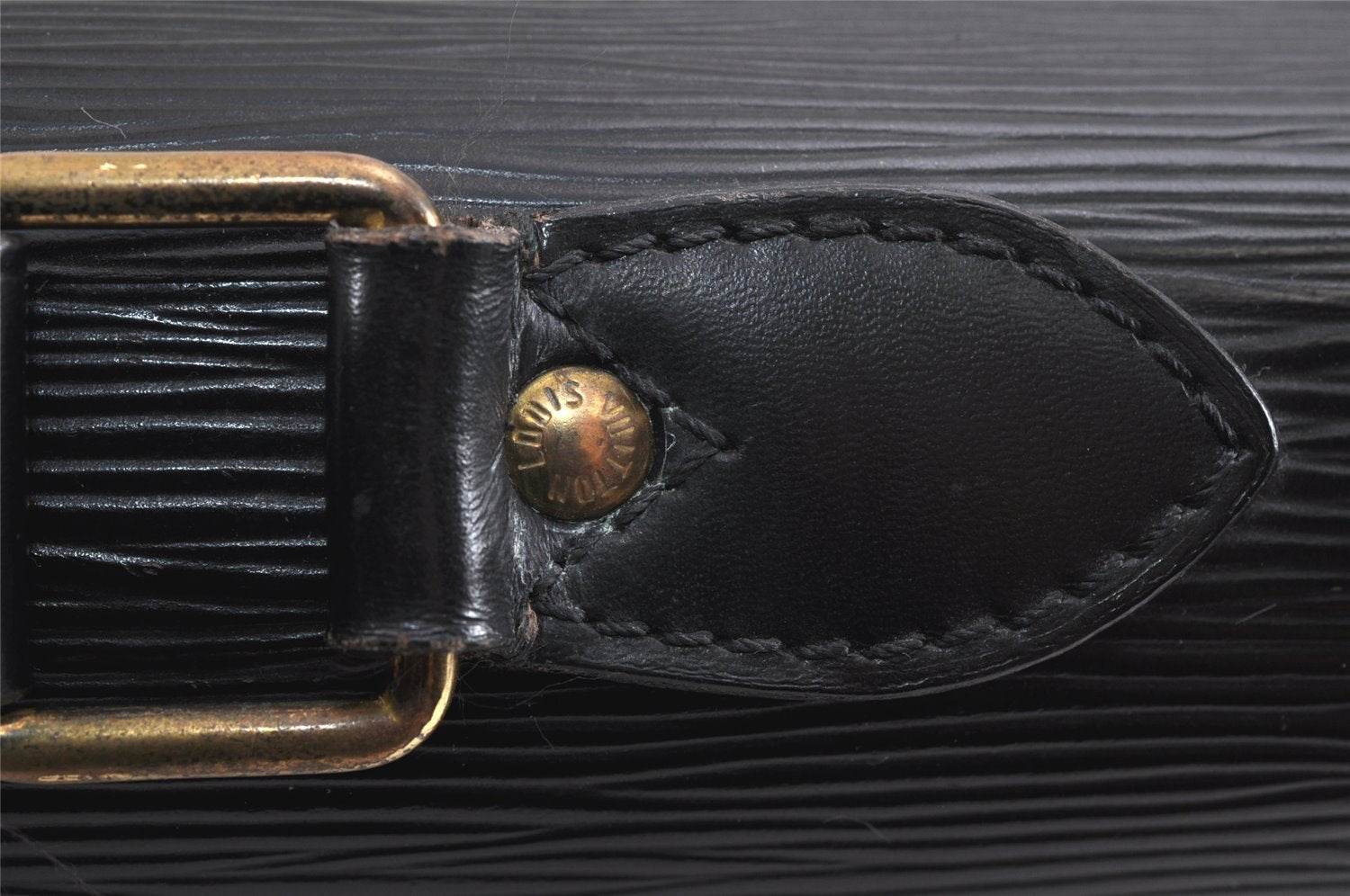 Authentic Louis Vuitton Epi Serviette Conseiller Briefcase Black M54422 LV 3018K