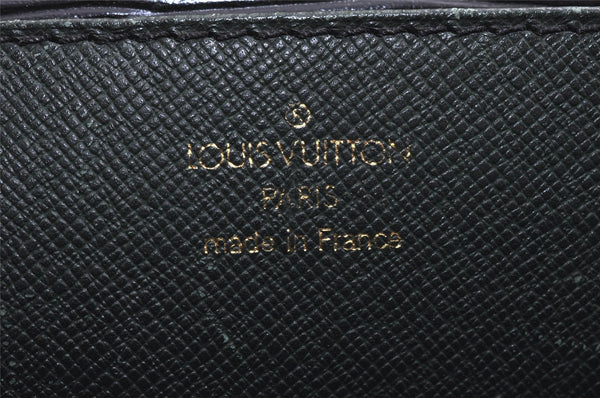 Authentic Louis Vuitton Epi Serviette Conseiller Briefcase Black M54422 LV 3018K