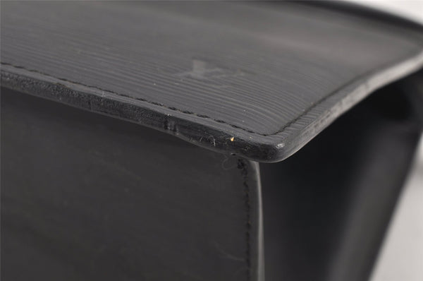 Authentic Louis Vuitton Epi Riviera Hand Bag Black M48182 LV 3019K