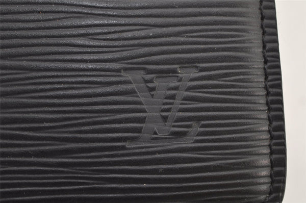 Authentic Louis Vuitton Epi Riviera Hand Bag Black M48182 LV 3019K