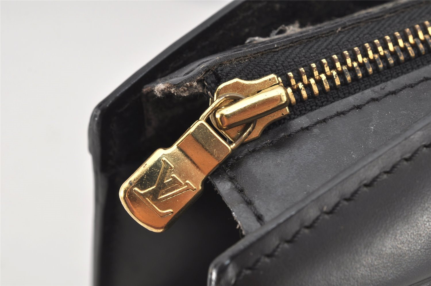 Authentic Louis Vuitton Epi Riviera Hand Bag Black M48182 LV 3019K