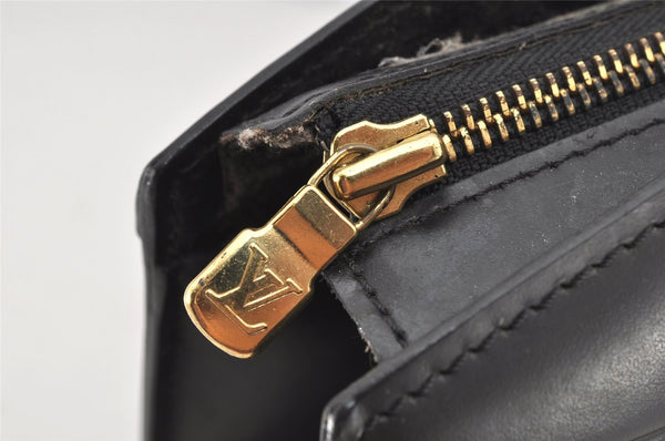 Authentic Louis Vuitton Epi Riviera Hand Bag Black M48182 LV 3019K