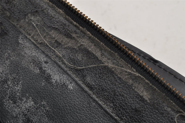 Authentic Louis Vuitton Epi Riviera Hand Bag Black M48182 LV 3019K