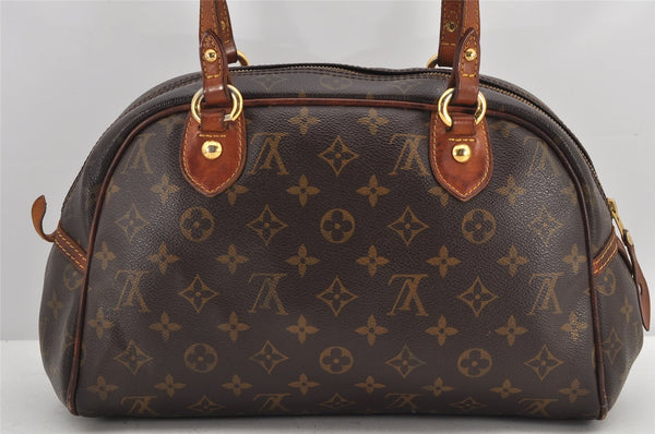 Authentic Louis Vuitton Monogram Montorgueil PM M95565 Shoulder Tote Bag 3020K