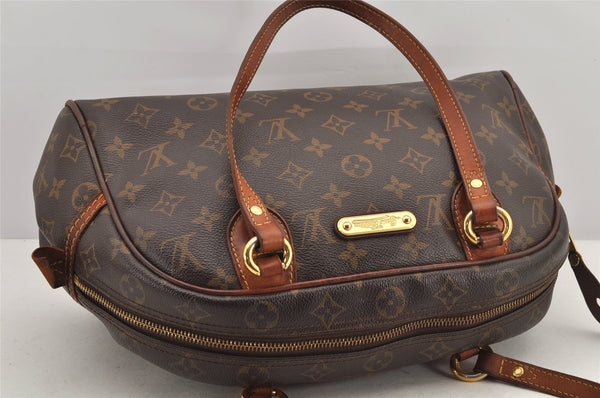 Authentic Louis Vuitton Monogram Montorgueil PM M95565 Shoulder Tote Bag 3020K