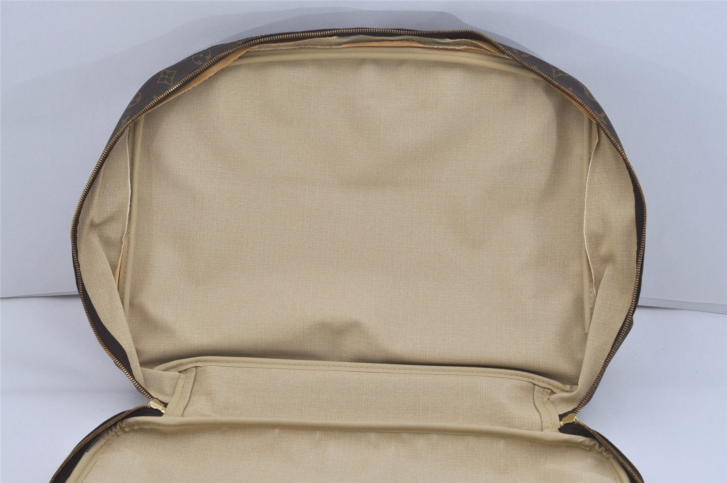 Authentic Louis Vuitton Monogram Alize 24 Heures Boston Hand Bag M41399 LV 3021I