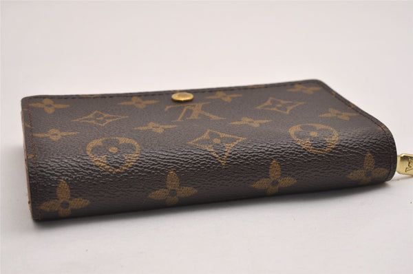 Auth Louis Vuitton Monogram Porte Monnaie Billets Tresor Wallet M61730 LV 3021J