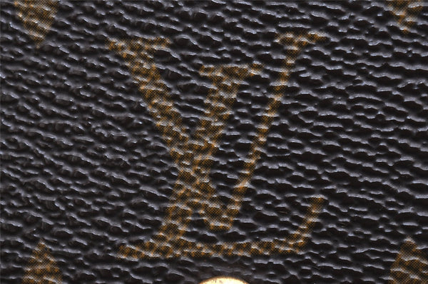 Auth Louis Vuitton Monogram Porte Monnaie Billets Tresor Wallet M61730 LV 3021J