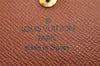 Auth Louis Vuitton Monogram Porte Monnaie Billets Tresor Wallet M61730 LV 3021J