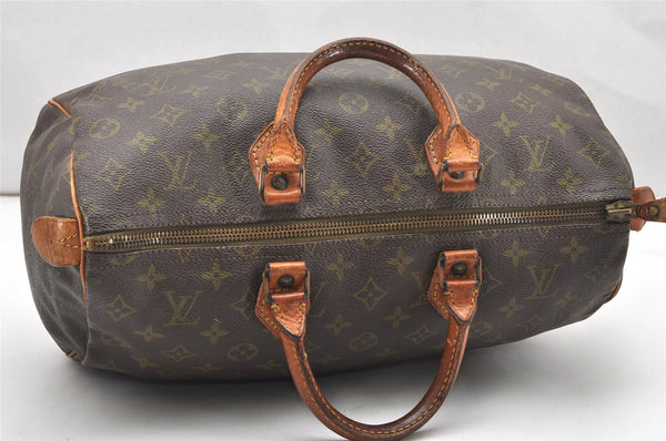 Authentic Louis Vuitton Monogram Speedy 35 Hand Boston Bag Old Model LV 3021K