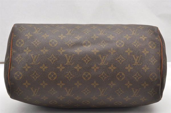 Authentic Louis Vuitton Monogram Speedy 35 Hand Boston Bag Old Model LV 3021K