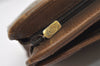 Authentic GUCCI Web Sherry Line Business Briefcase GG PVC Leather Brown 3022J