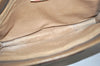 Authentic GUCCI Web Sherry Line Business Briefcase GG PVC Leather Brown 3022J