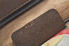 Authentic GUCCI Web Sherry Line Business Briefcase GG PVC Leather Brown 3022J