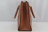 Authentic GUCCI Vintage Bamboo Shoulder Hand Bag Leather Brown Junk 3023J