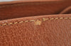 Authentic GUCCI Vintage Bamboo Shoulder Hand Bag Leather Brown Junk 3023J