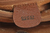 Authentic GUCCI Vintage Bamboo Shoulder Hand Bag Leather Brown Junk 3023J