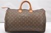 Authentic Louis Vuitton Monogram Speedy 40 Hand Boston Bag Old Model LV 3023K